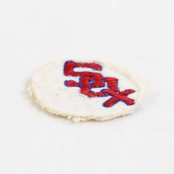 Vintage 1950s Boston Red Sox Collectible Sew On Patch 1-3/4"