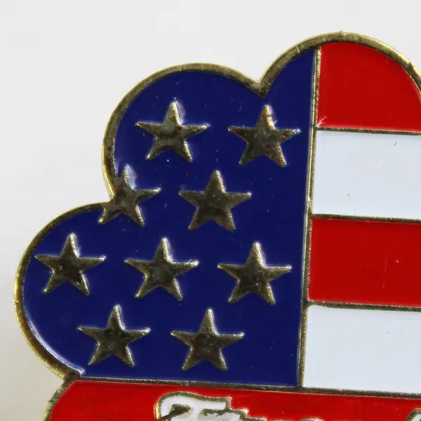 Fitzgeralds Casino Hotel Reno United States Flag Shamrock Lapel Pin