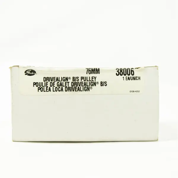 Gates 38006 DriveAlign Belt Idler/Tensioner Pulley