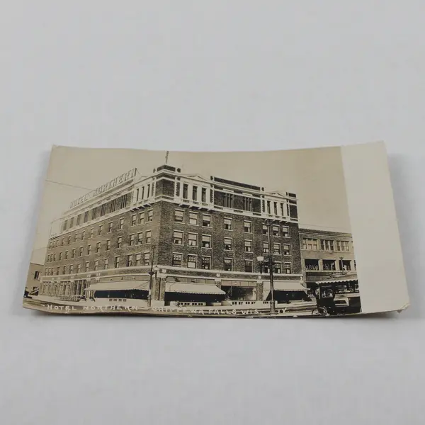 Hotel Northern Chippewa Falls Wisconsin RPPC Photo Postcard
