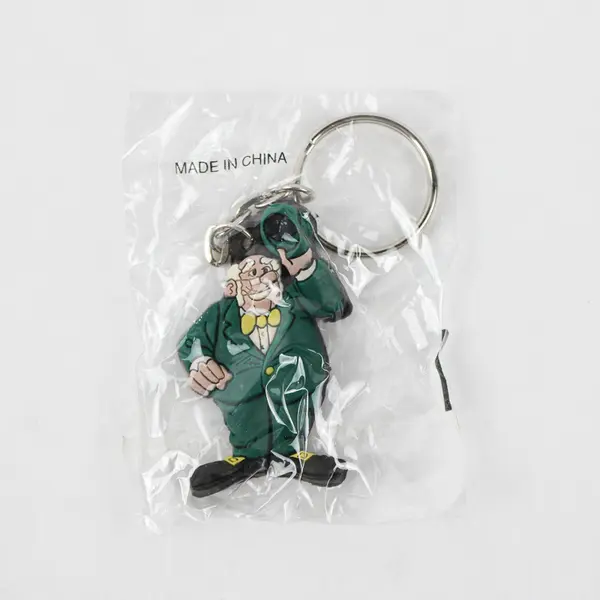 Fitzgeralds Casino Hotel Reno Mr. O'Lucky Keychain Fob NEW
