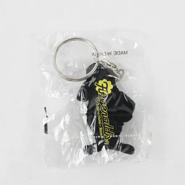 Fitzgeralds Casino Hotel Reno Mr. O'Lucky Keychain Fob NEW