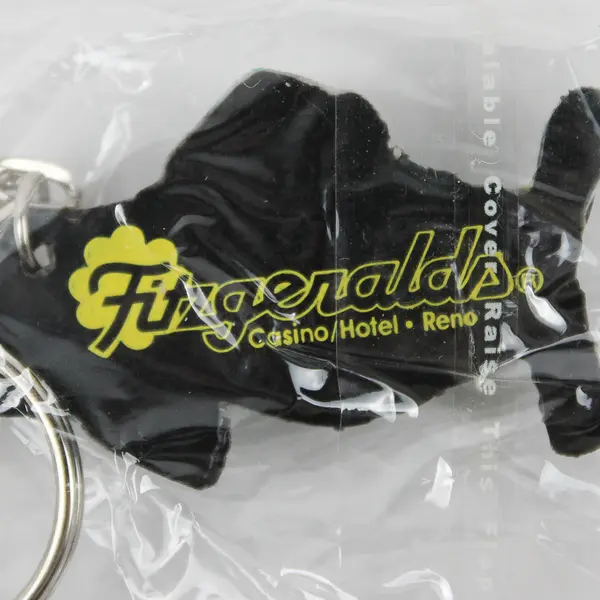 Fitzgeralds Casino Hotel Reno Mr. O'Lucky Keychain Fob NEW
