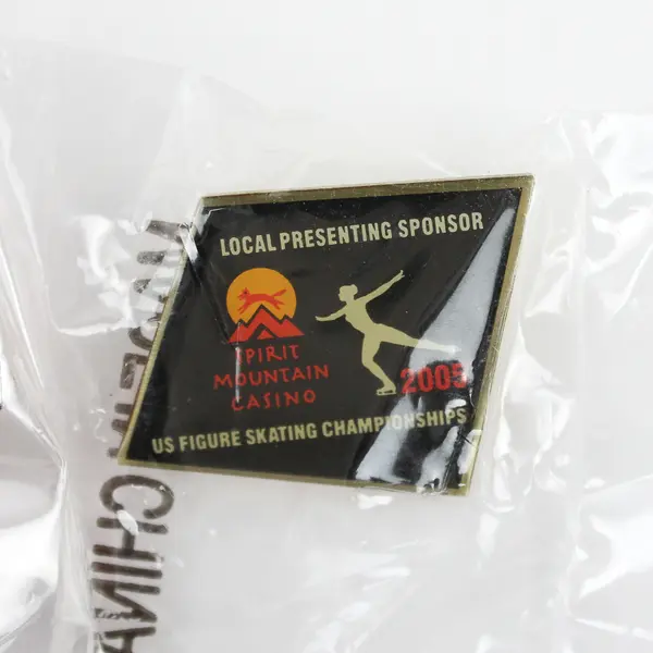 2005 US Figure Skating Championships Spirit Mountain Casino Sponsored Lapel Pin
