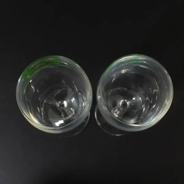 Lot of 2 Luminarc Democratic Wine Festival Wine Glasses 1990