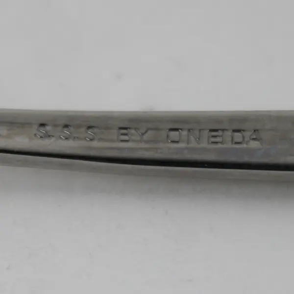 Lot of 4 S.S.S. By Oneida Silver Erika Pattern Salad Forks 6.25" Long Good