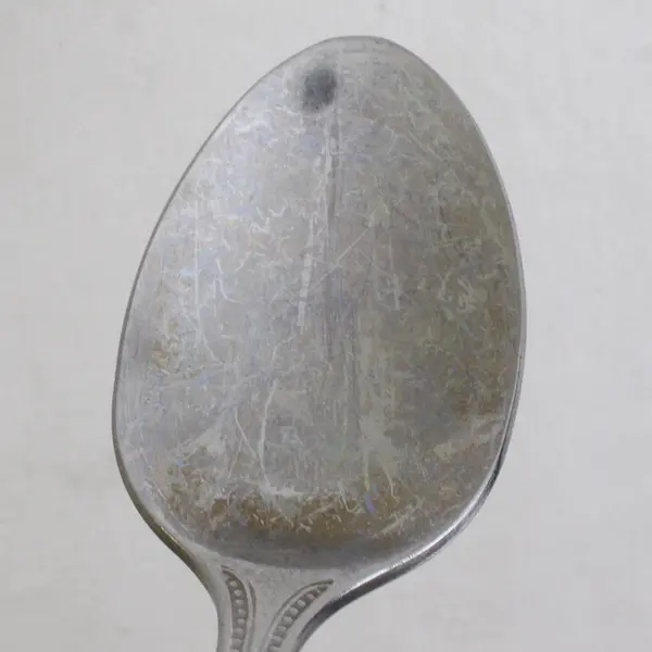 Lot Of 7 Unbranded Beaded Patterned (Stainless) Flatware Teaspoons 6.5" Long