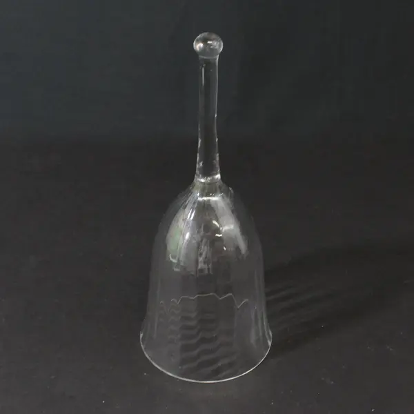 Rogaska Boris Kidric Crystal Bell Yugoslavia Flawed