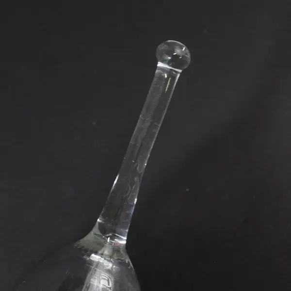 Rogaska Boris Kidric Crystal Bell Yugoslavia Flawed