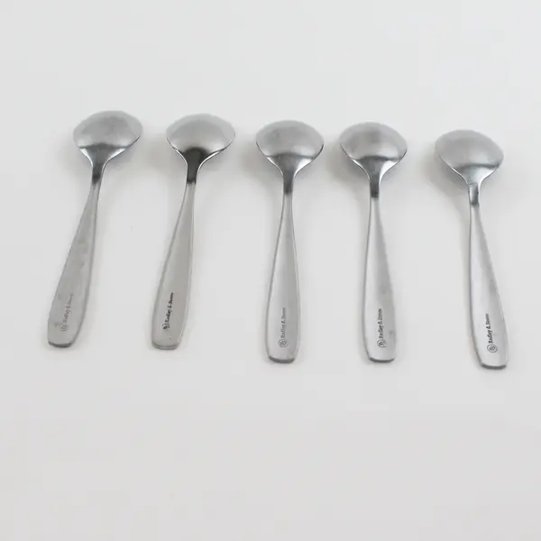 Lot Of 5 Radley & Stowe Unknown Pattern (Stainless) Flatware Teaspoons 6.5" Long