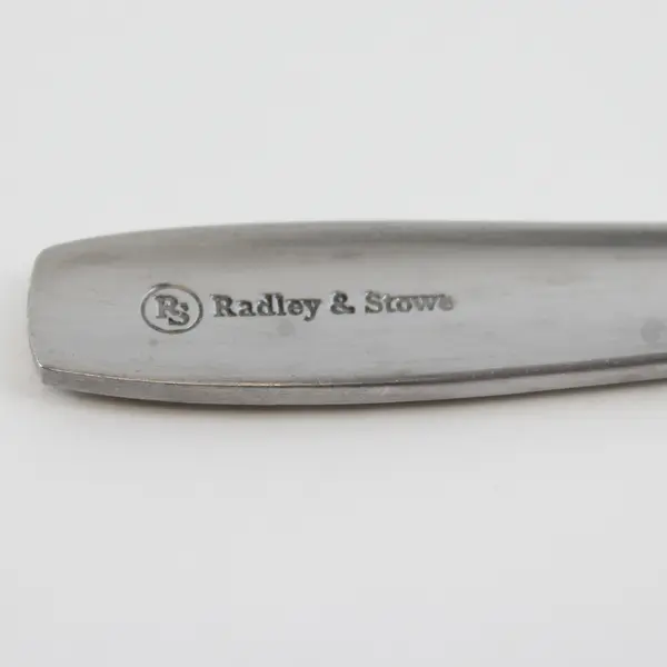 Lot Of 5 Radley & Stowe Unknown Pattern (Stainless) Flatware Teaspoons 6.5" Long
