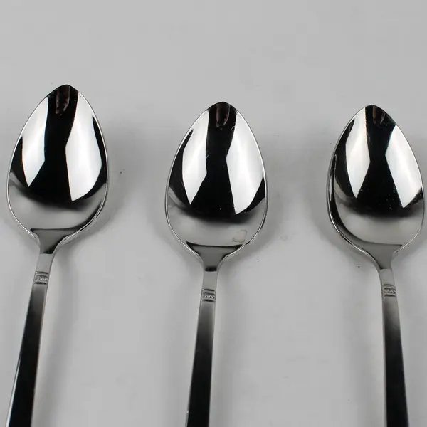 Lot of 3 S.S.S. By Oneida Silver Erika Pattern Teaspoons 6.25" Long Good