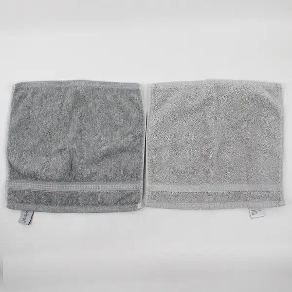Lot of 8 Gray Hand Towels and Dishcloths