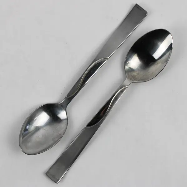 Lot Of 4 Cambridge Silver Lanai (Stainless) Flatware Teaspoons 6.75" Long