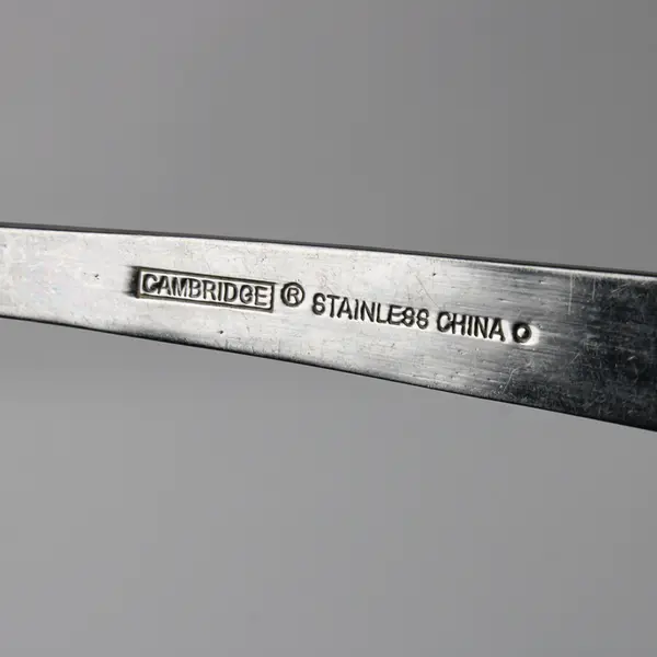 Lot Of 4 Cambridge Silver Lanai (Stainless) Flatware Teaspoons 6.75" Long