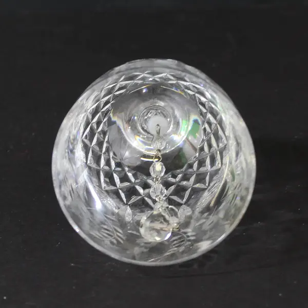 Vintage Rogaska Gallia Crystal Bell 7.25" Yugoslavia