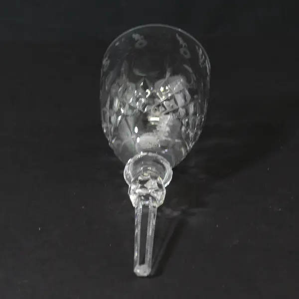 Vintage Rogaska Gallia Crystal Bell 7.25" Yugoslavia
