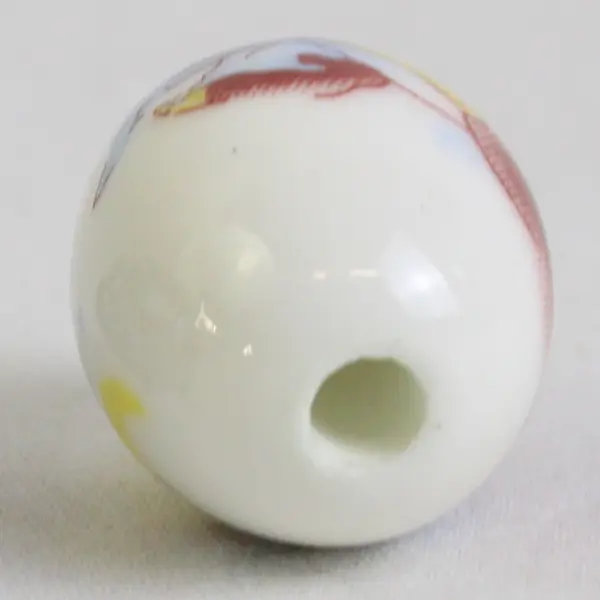 2 Small Bags of Vintage Designer Beads Teardrop & Oval Shaped, Black/White