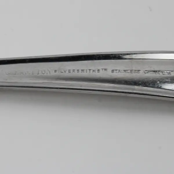 Lot Of 5 Hampton Silversmiths Contour (Stainless) Flatware Teaspoons 6.75" Long