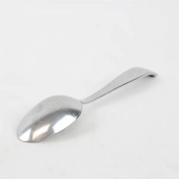 Lot Of 4 Hampton Silversmiths Bergen (Stainless) Flatware Solid Serving Spoon 8"