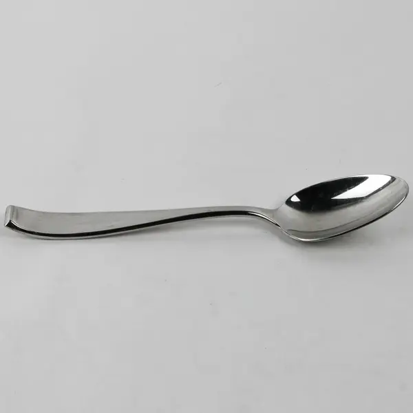 Lot Of 3 Hampton Silversmiths Bergen (Stainless) Flatware Solid Serving Spoon 8"