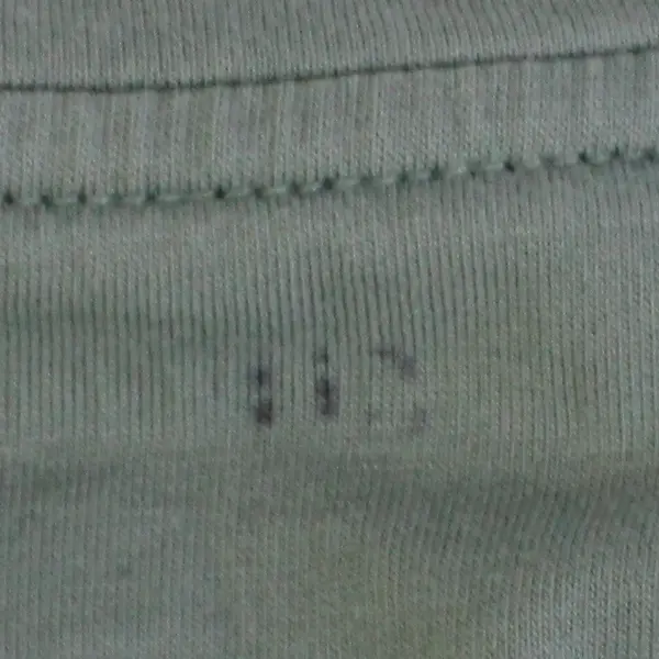 Lands End Women's XS Light Green 100% Cotton Relaxed Long Sleeve Shirt