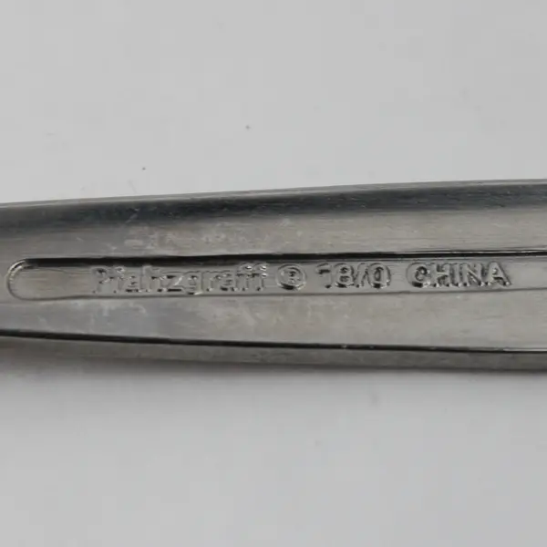 Lot Of 5 Pfaltzgraff Wave Pattern (Stainless) Flatware Teaspoons 6.5" Long