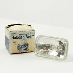 Delco H4701 Halogen High Beam Headlight Rectangular 12V