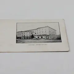 Portland Oregon City Hall Litho Postcard 1912 Mt Angel Postmark