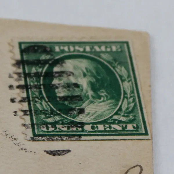 Portland Oregon City Hall Litho Postcard 1912 Mt Angel Postmark