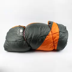 Coleman Gray and Orange Adult Camping Sleeping Bag 32" x 82"