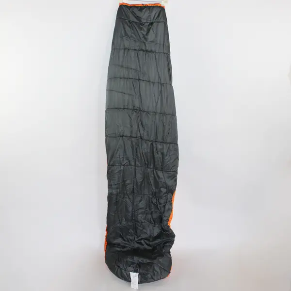Coleman Gray and Orange Adult Camping Sleeping Bag 32" x 82"