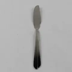 Oneida Silver Radius Pattern Stainless Steel Solid Fish Knife 7.75" Good
