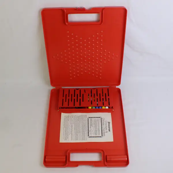 Vintage Pressman Checkers & Chinese Checkers Set