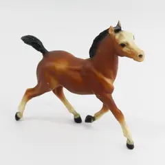 Vintage Traditional Breyer Model 134 Bay Running Foal 1973-1987