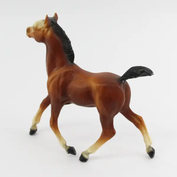 Vintage Traditional Breyer Model 134 Bay Running Foal 1973-1987