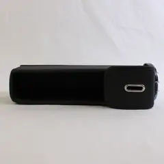 Car Seat Gap Filler Cup Holder Accessory Black Faux Leather