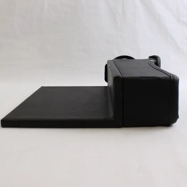 Car Seat Gap Filler Cup Holder Accessory Black Faux Leather