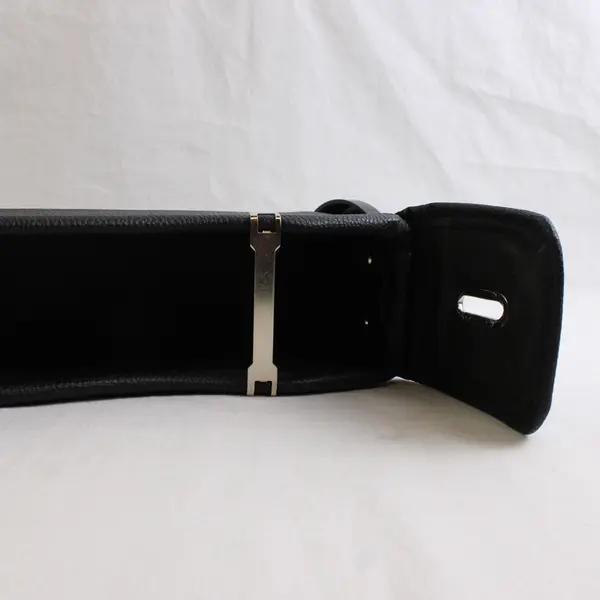 Car Seat Gap Filler Cup Holder Accessory Black Faux Leather