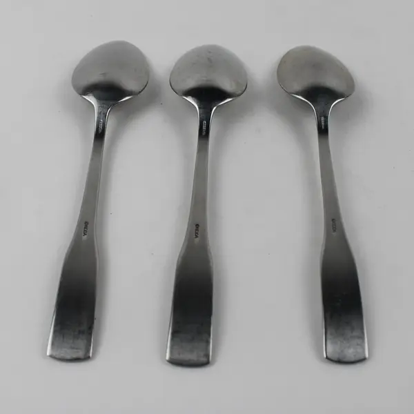 Lot Of 3 Oneida Silver Persuasion (Stainless) Flatware Solid Serving Spoons 8.5"