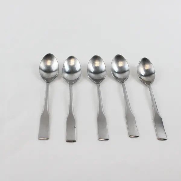 Lot Of 5 Oneida Silver Persuasion (Stainless) Flatware Teaspoons 6.5" Long