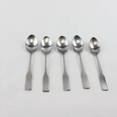 Lot Of 5 Oneida Silver Persuasion (Stainless) Flatware Teaspoons 6.5" Long