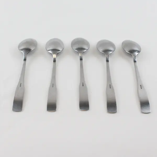 Lot Of 5 Oneida Silver Persuasion (Stainless) Flatware Teaspoons 6.5" Long