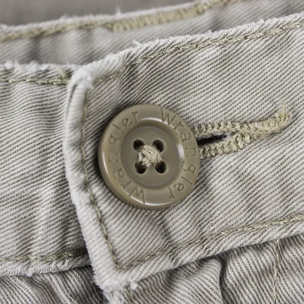 Vtg Authentic Issue Wrangler Men's 36 Khaki Cargo Classic Cotton Shorts