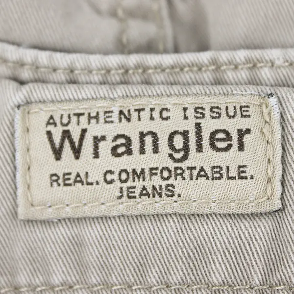 Vtg Authentic Issue Wrangler Men's 36 Khaki Cargo Classic Cotton Shorts