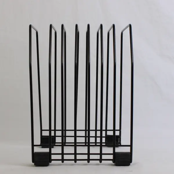 Fellowes 7 Compartment Black Wire File Organizer 8.5"