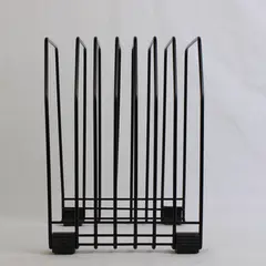 Fellowes 7 Compartment Black Wire File Organizer 8.5"