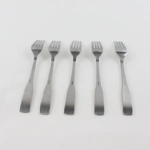 Lot Of 5 Oneida Silver Persuasion (Stainless) Flatware Salad Forks 7.25" Long