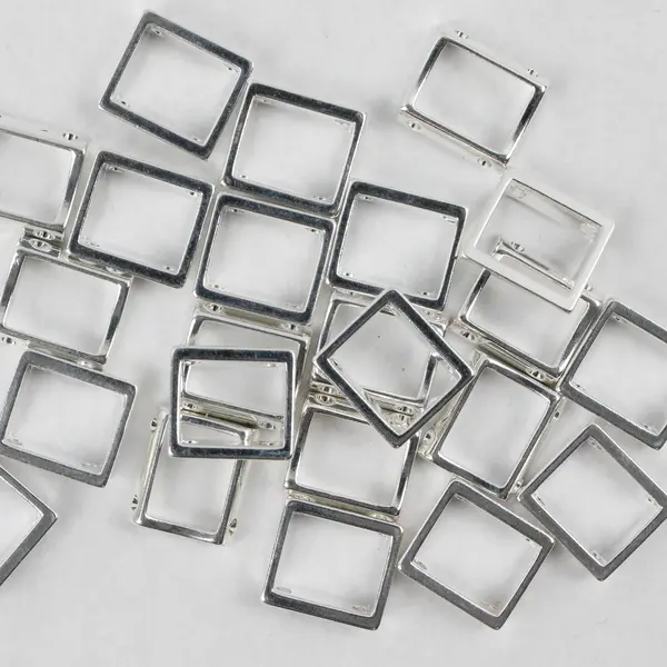 Bag of Fire Mountain Gems Spacers and Eye Bars for Jewelry Making New