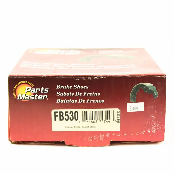 Parts Master FB530 Premium Non-Asbestos Brake Shoes 